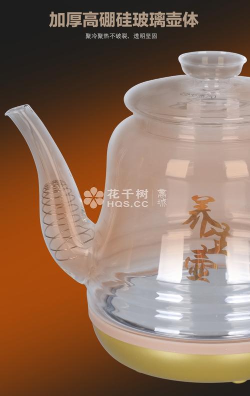 联创自动上水玻璃套装养生壶df